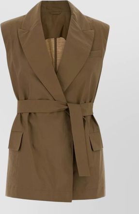 Brunello Cucinelli cotton blend vest