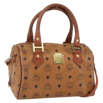 MCM unisex, Pre-owned, Bruin, Maat: ONE Size Leer