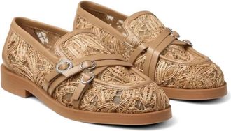 Jimmy Choo London Womens Kalia Loafer In Beige