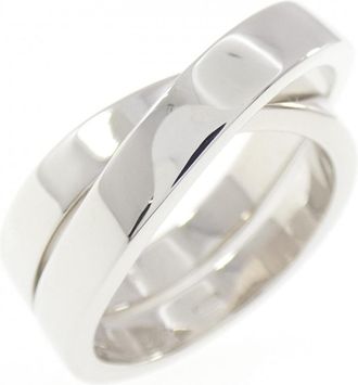 Cartier White Gold White Gold (18K) Band Ring (Pre-Owned)