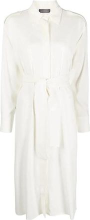 Lorena Antoniazzi Robe Style Maxi Jurk - Dames - Shirt Kleedjes - Wit - M - Kleedjes