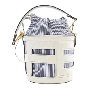 Fendi Pre-owned Bucket Bags, female, White, Size: ONE SIZE Pre-owned The Step Out Bucket Bag