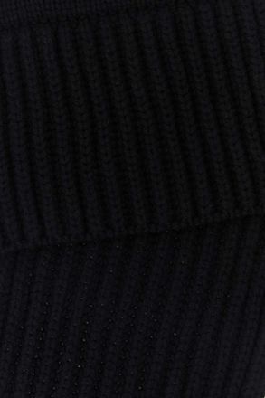 Gucci Womens Blancharf Scarf Black Wool
