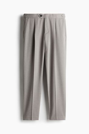 H&M Elegante Hose aus Viskosemix - Hellgreigemeliert