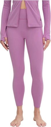 On Running Logo Leggings - Dames - Trainingsleggings - Paars - S - Fitness