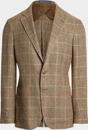 Polo Ralph Lauren Mens Polo Soft Tailored Tic-Weave Sport Coat