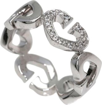 Cartier White Gold (18K) Band Ring (Pre-Owned)