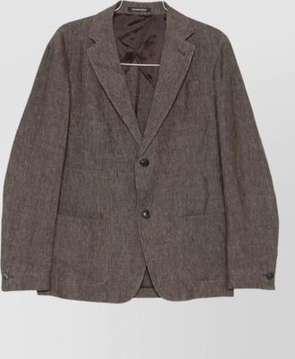 Emporio Armani single breasted blazer jacket chest pocket