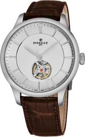 Perrelet First Class Automatic White Dial Mens Watch A1087/6