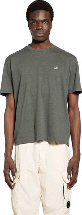 C.P. Company 20/1 Jersey Plated logo T-Shirt