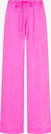 Serena Bute Cropped Jogger - Shocking Pink