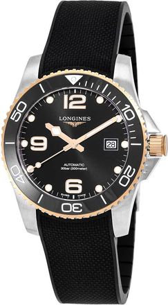 Longines Conquest Automatic Black Dial Mens Watch L3.781.3.56.9