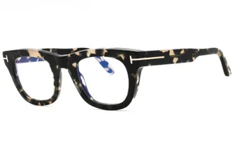 Tom Ford FT5872B Acetate Frame Eyeglasses - Black