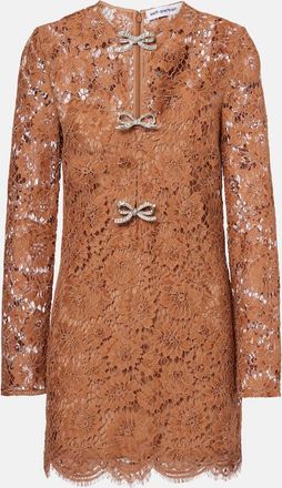 Self Portrait Abito corto in pizzo