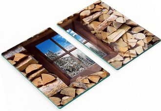 OEM Paneles Decorativos Multifuncionales Para Cocina, De Vidrio Templado, Para Ventanas, Invierno, 2x40x52 Cm