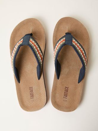 Fat Face FatFace Lulworth Navy Flip Flop