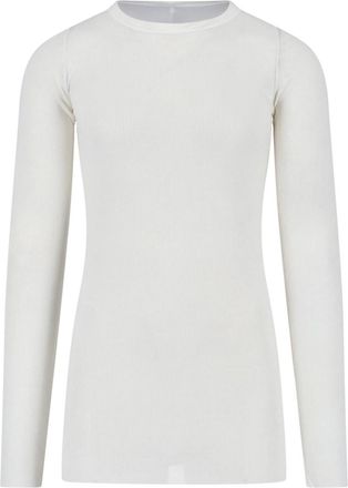 Rick Owens T-Shirt In Misto Viscosa E Seta