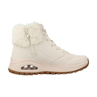 Skechers UNO Rugged - Fall Air - Dames - Winterlaarzen - Beige - 35 EU - Schoenen