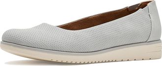 Naturalizer Idea-Ballet Womens Dress Flat Shoes Lunar Stone : 6.5 M (B), Synthetic