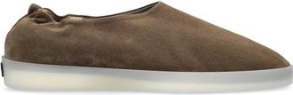 Fear of God Leren Low-Top Sneakers - Heren - Sneakers - Bruin - 40 EU - Leer - Schoenen