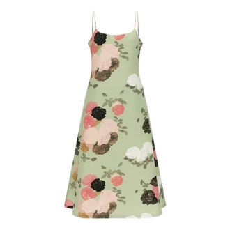 Bernadette Dames, Jurken, Groen, Maat: M Zijde