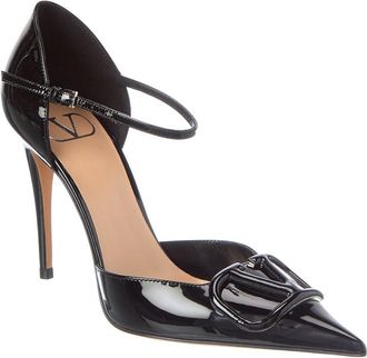 Valentino Signature Patent Leather Pump