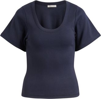 By Malene Birger Tops, Dames, Blauw, S, Katoen, Lunai T-shirt
