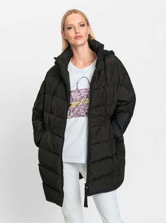Heine Steppjacke HEINE, Damen, Gr. 36, schwarz, 100% Polyester, Wattierung:70% Daunen, 30% Federn, unifarben, Jacken Steppjacke