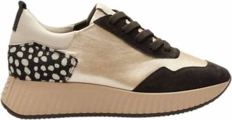 Softwaves Womens Aki Sneakers In Platino Multi