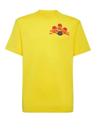 Philipp Plein T-Shirt Ronde Hals Skull