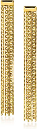 Ross-Simons Italian 18kt Gold Over Sterling Tassel Drop Earrings