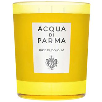 Acqua di Parma Luce Di Colonia 500g Scented Candle - Bright Citrus Aroma - Orange Glass - One Size