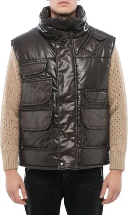 Dsquared2 Brown Regular Solid Jacket