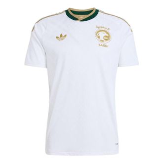 adidas Saudi Arabia 2026 Away Authentic Jersey Asia Sizing White Khaki Aurora Ivy JL6949