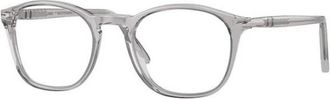 Persol Po 3007V 309 Optisch montuur - Heren - Brillen - Grijs - 50 MM - Accessoires