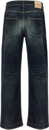 Alexander McQueen Mens Blue Cotton Jeans Denim Clothing