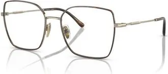 Vogue Eyewear 53mm Irregular optical glasses in Brown at Nordstrom