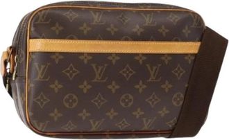 Louis Vuitton Pre-owned Vintage Cross Body Bag - Dames - Vintage Schoudertas - Bruin - ONE Size - Vintage