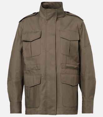 Max Mara Giacca Leila in twill di misto cotone