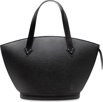 Louis Vuitton Borsa a mano Saint Jacques PM Short Strap in pelle Epi 1996 - Nero