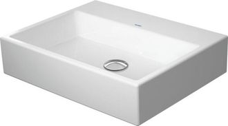 Duravit Duravit - Lavabo Vero Air Wash 60x47cm, Sin Rebosadero, Con Banco
