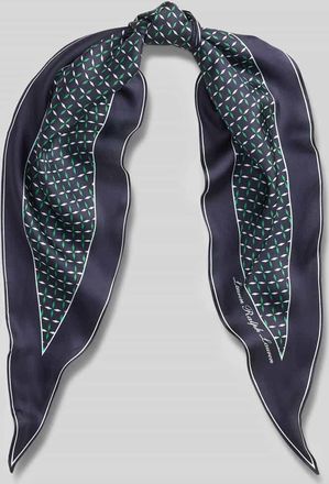 Lauren Ralph Lauren Tuch aus reiner Seide in Dunkelblau, Gr&ouml;&szlig;e 1