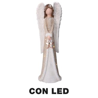 Vacchetti Vacchetti - Angelo Resina Led Oro Cm22x15h66