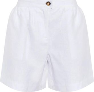Poss&eacute; Dakota Short - Dames - Korte Broeken - Wit - XS - Katoen - Korte Broeken