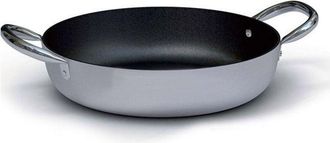 Ballarini Tegame In Alluminio Antiaderente Con Due Maniglie In Acciaio Inox - Diametro Cm 45 - Altezza Cm 8