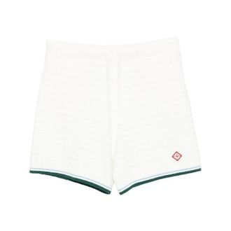 Casablanca Pf 26-Kw-1441 Shorts - Heren - Korte Broeken - Wit - M - Korte Broeken