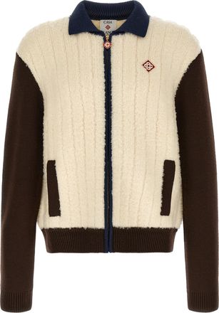 Casablanca Multicolor Wool Full-Length Mens Jacket