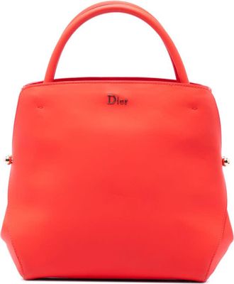 Dior Pre-owned Dior Small Smooth Calfskin Diorbar Tote Ladies 1YA2J5VYI0V7O4ST