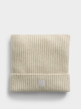 Acne Studios Womens Face patch square hat