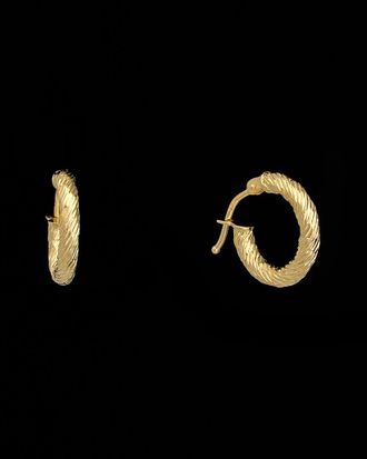 Italian Gold, Inc 18K Italian Gold Hoops